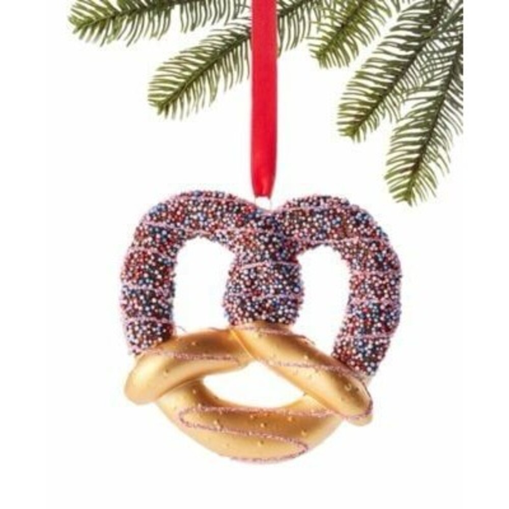 Holiday Lane Sweet Tooth Chocolate Covered Pretzel Ornament